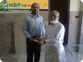 Donation to Al-Mustafa Welfare Society